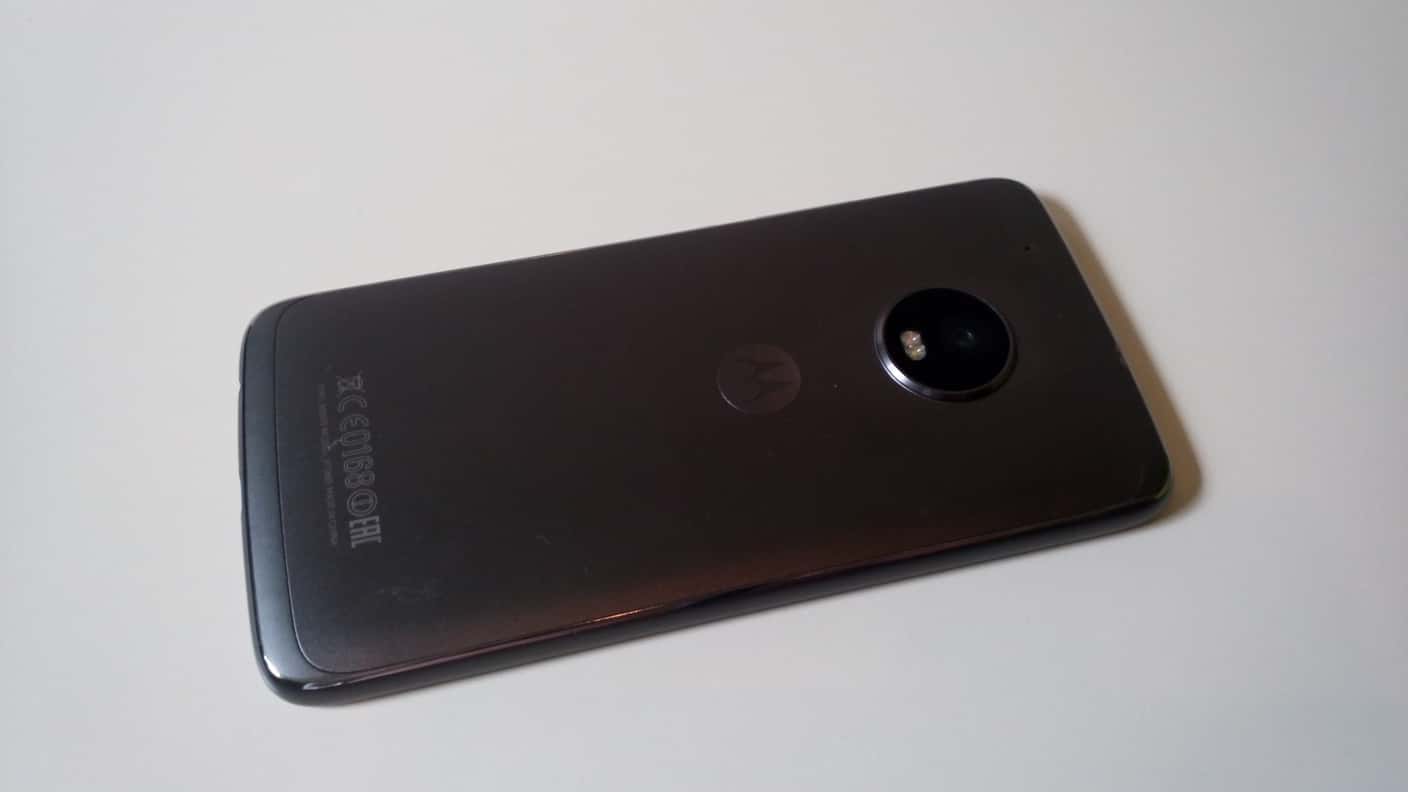 Moto G5 Plus zozadu