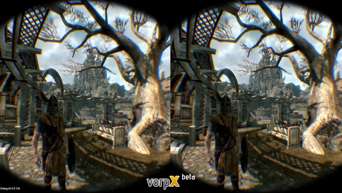 Skyrim vo VorpX