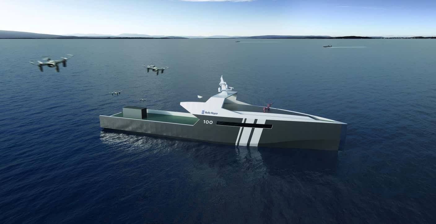 Rolls Royce autonomous ship 01