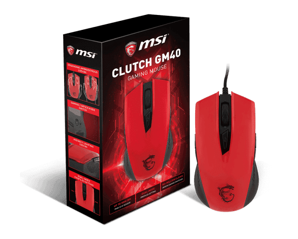 Herná myš MSI Clutch GM40 recenzia