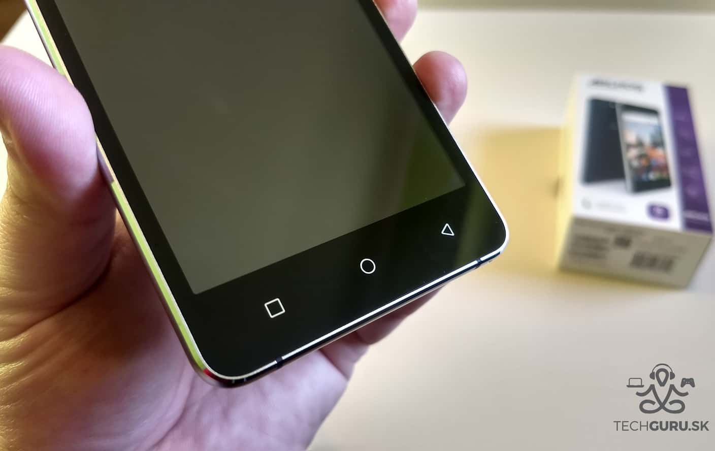 Archos 50f Helium Lite tlačidlá