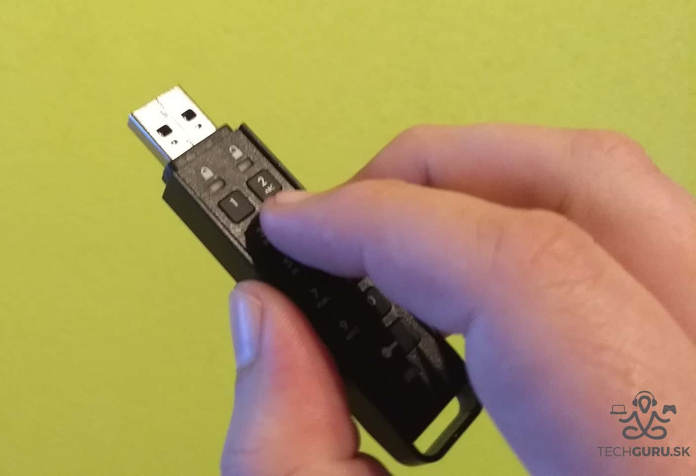 iStorage datAshur Personal 2 veľkosť klávesov