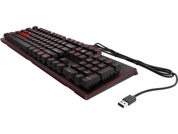 HP Omen 1100 recenzia klávesnice