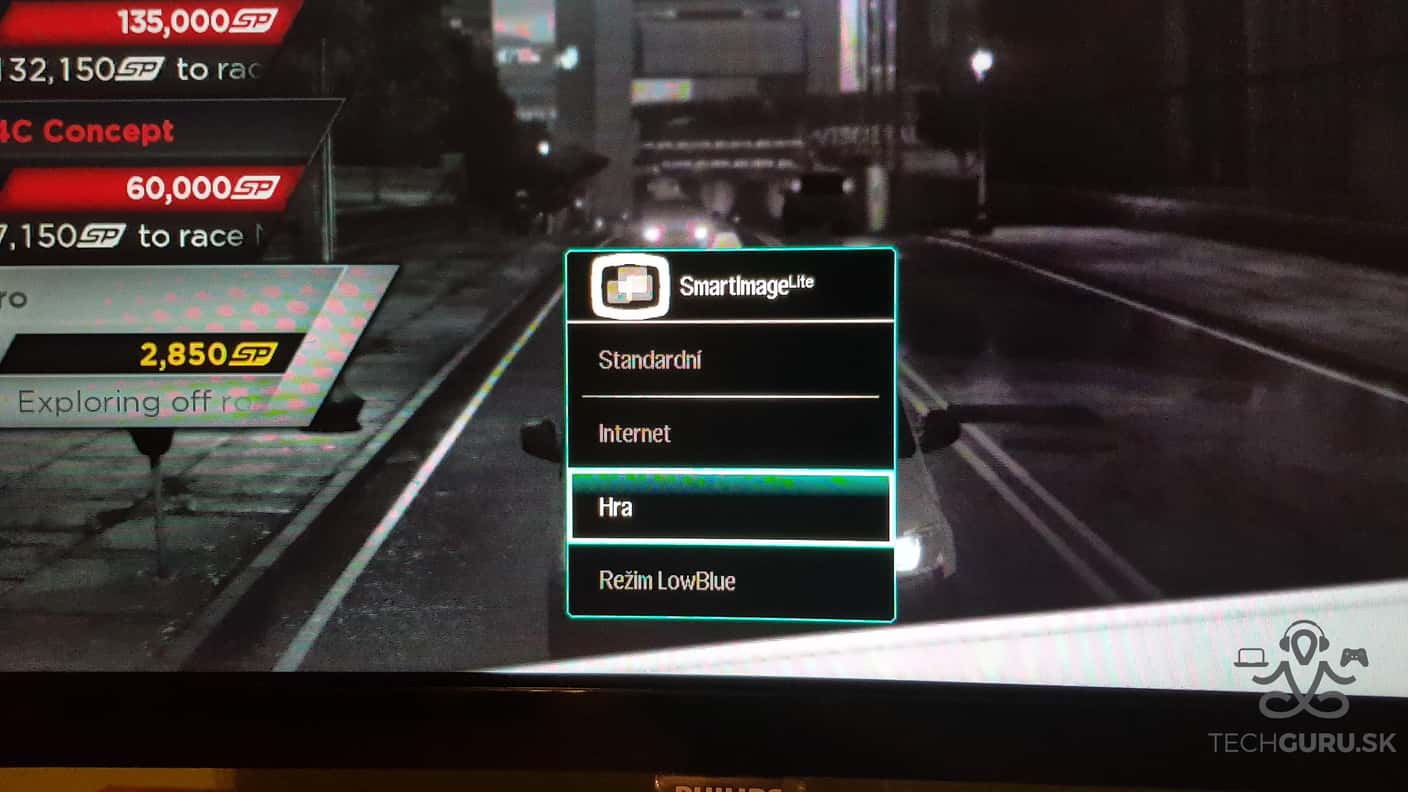 Philips 278E8QJAB/00 rýchle menu