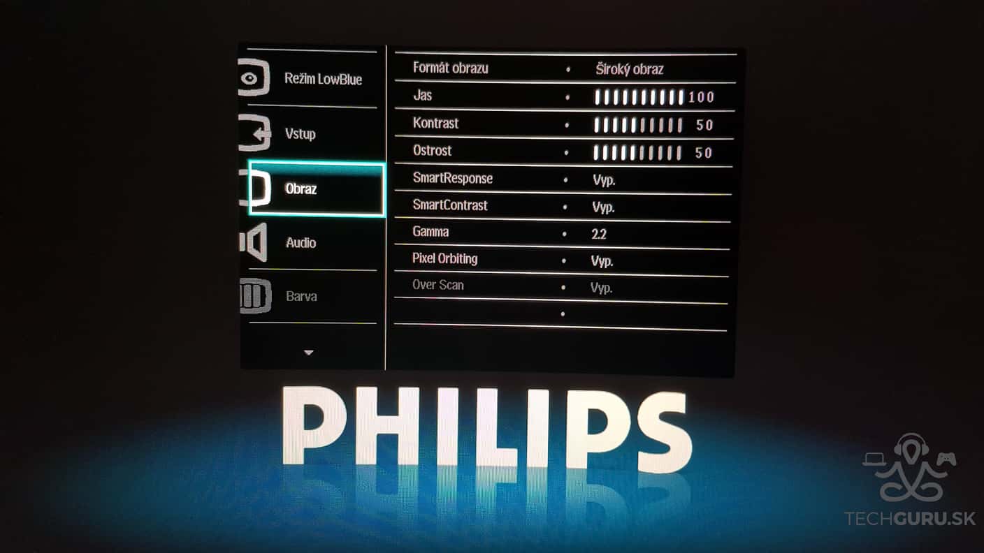 Philips 278E8QJAB/00 menu