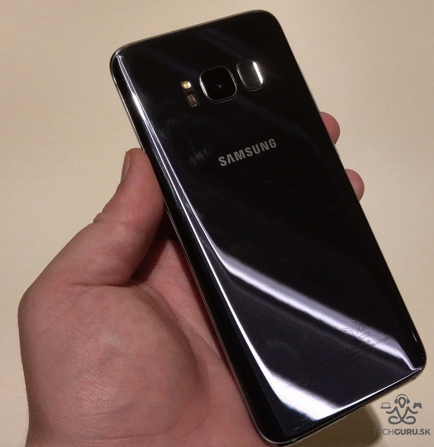 Samsung Galaxy S8 zadná časť