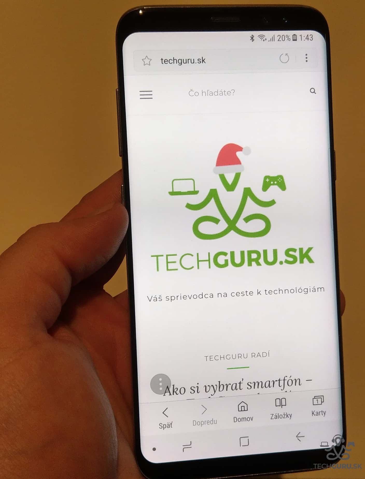 Samsung Galaxy S8 TechGuru.sk