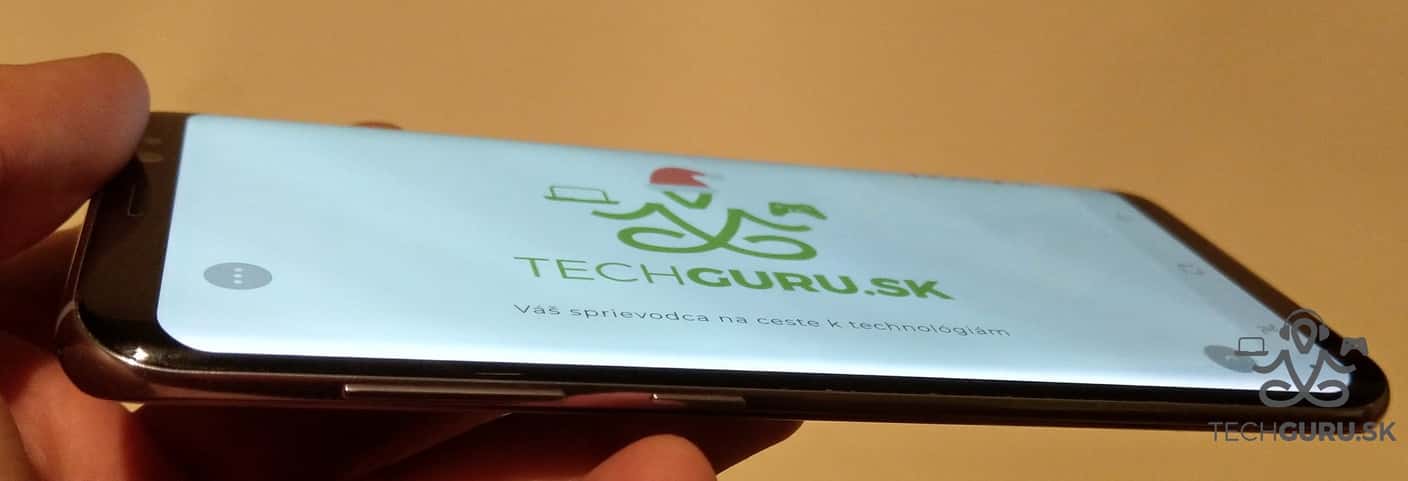 Samsung Galaxy S8 pozorovacie uhly