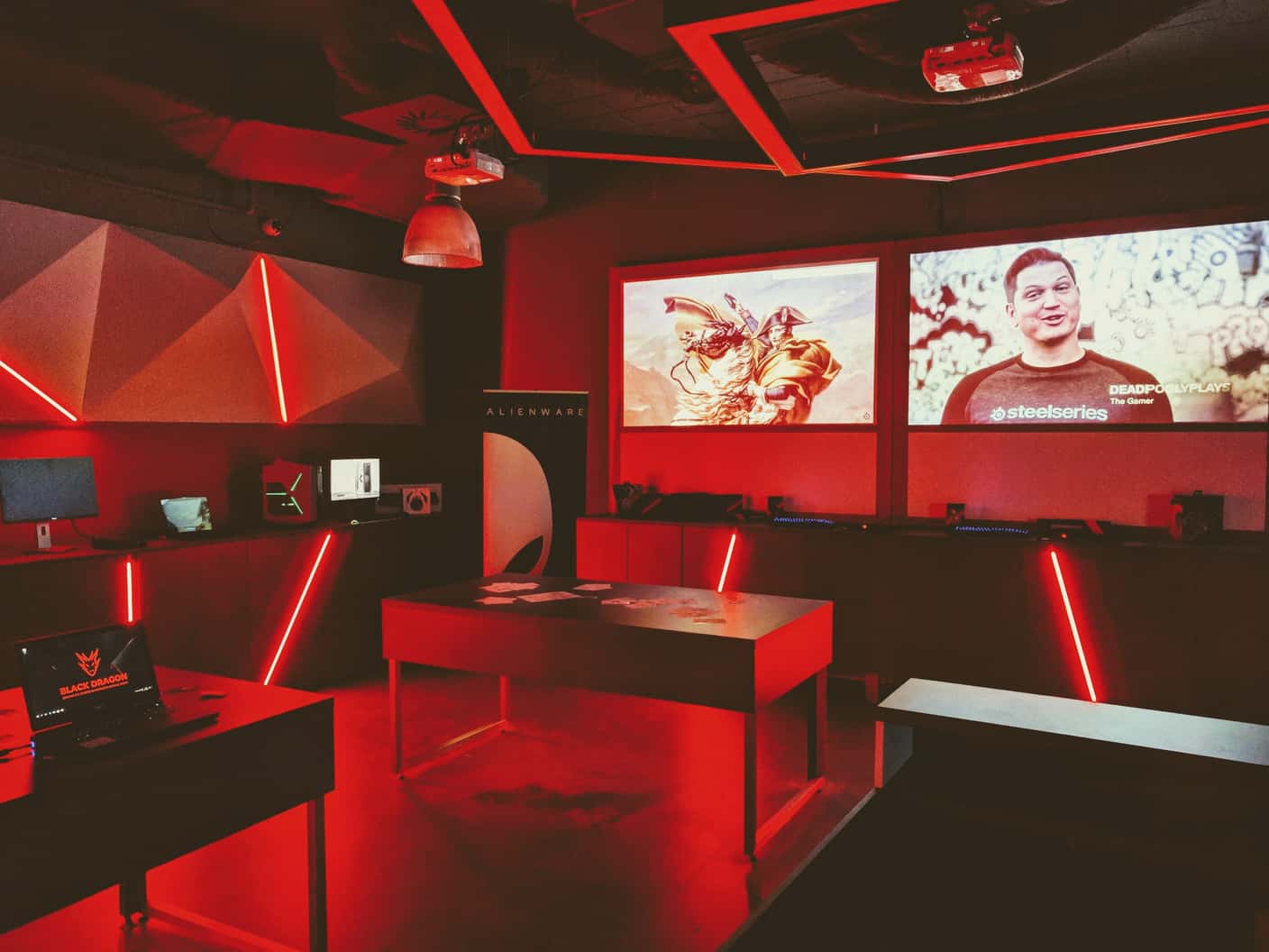 Black Dragon showroom