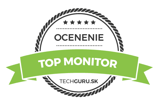 Ocenenie TechGuru TOP monitor