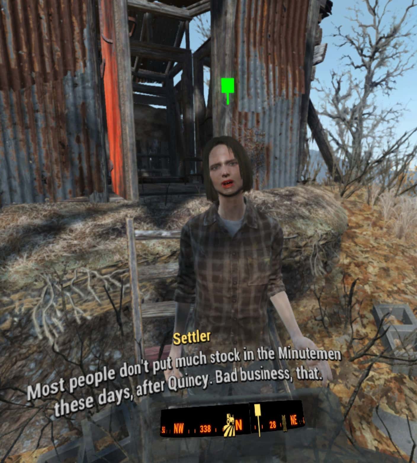Fallout 4 VR recenzia settlement