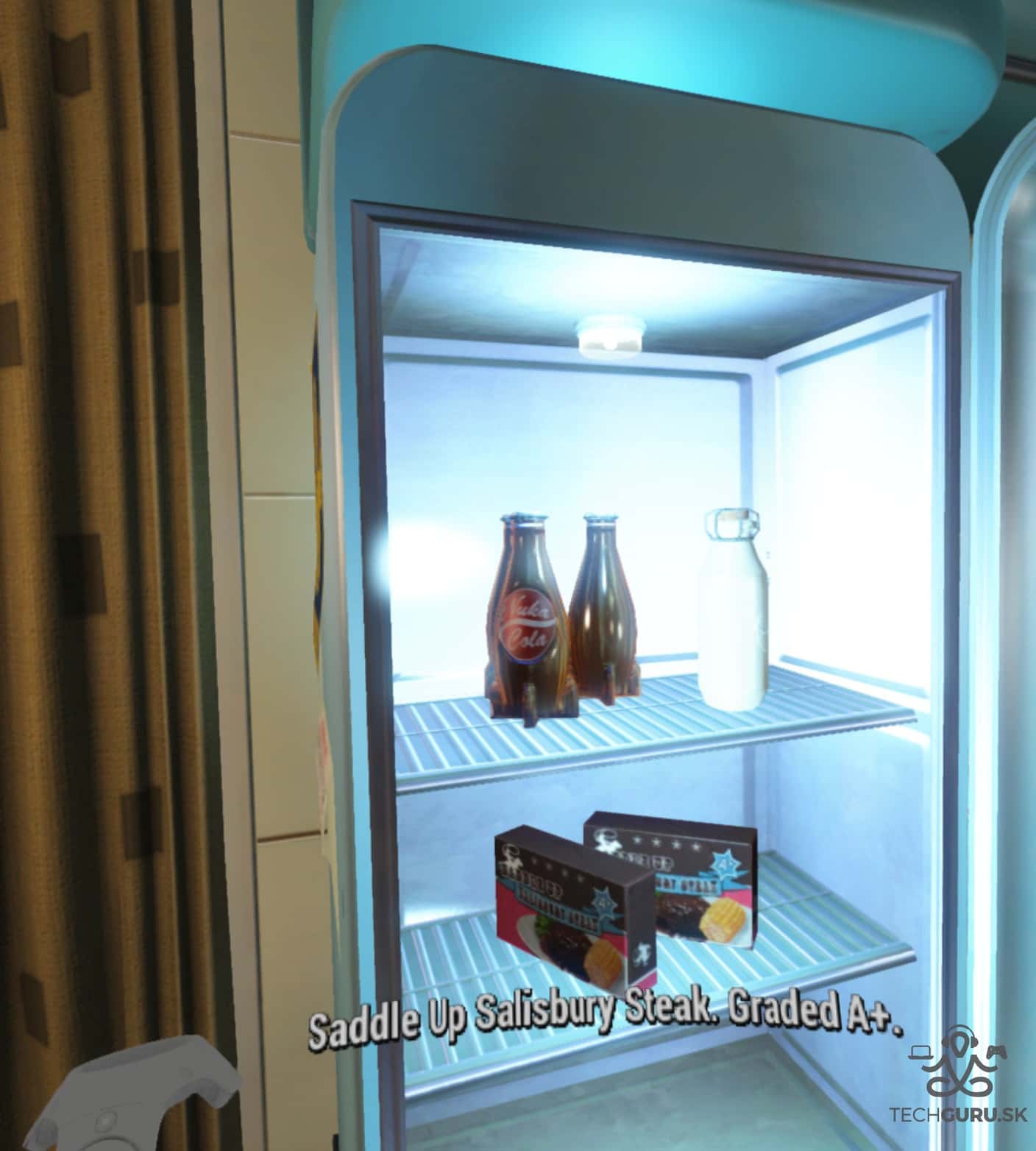 Fallout 4 VR recenzia chladnička
