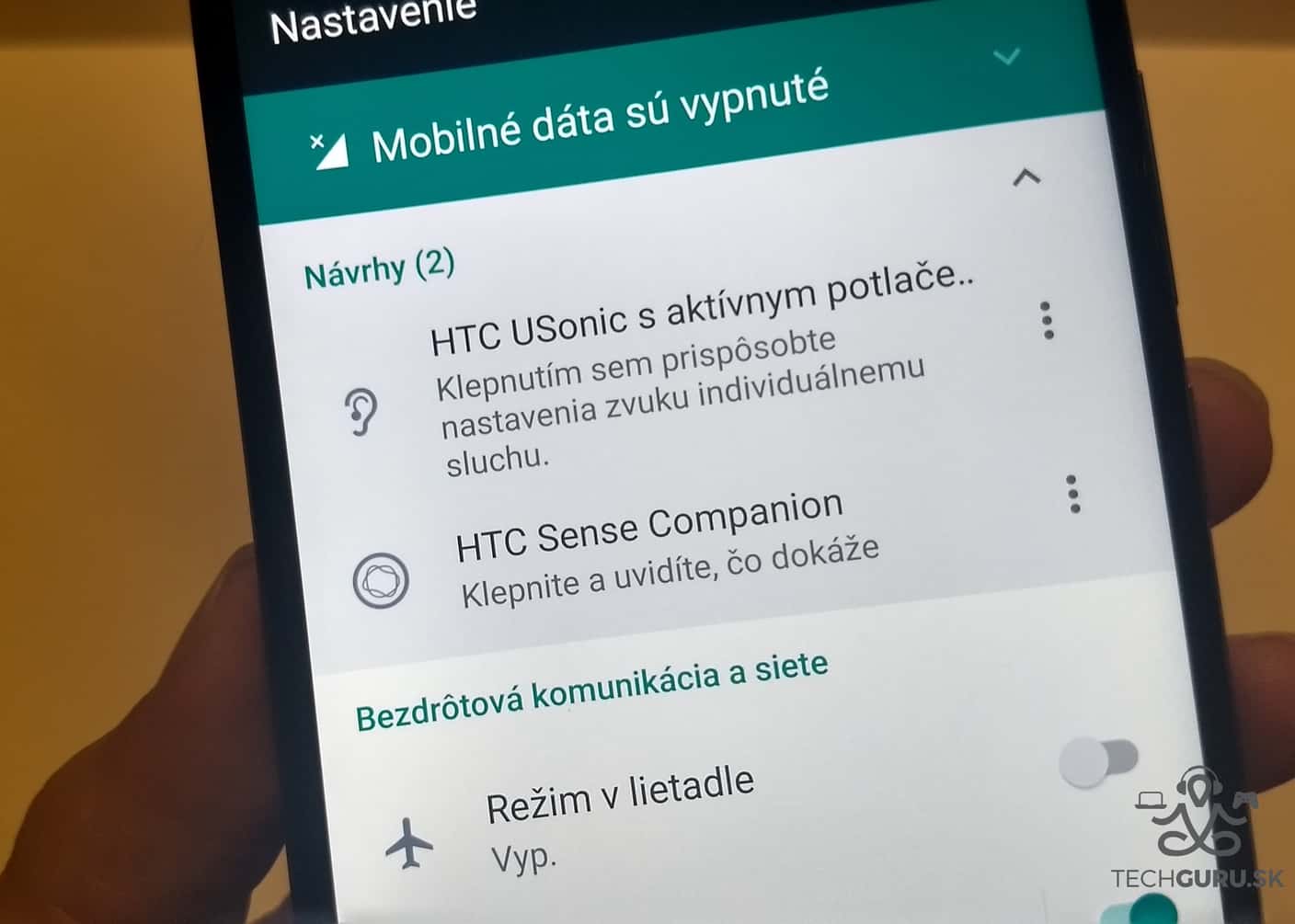 HTC U11 USonic a Companion