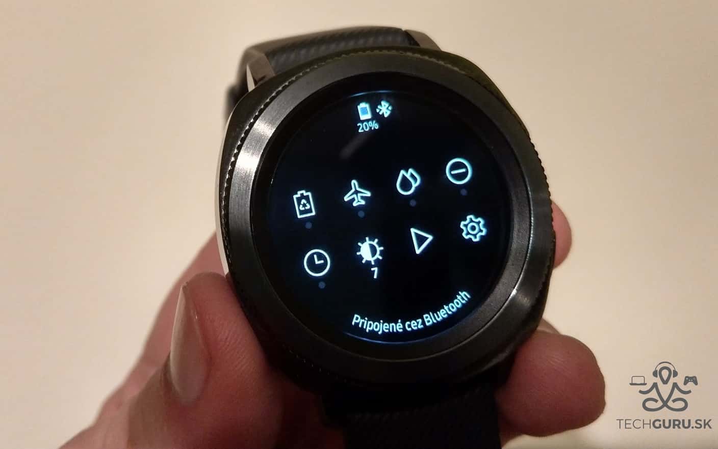 Samsung Gear Sport Moment bar