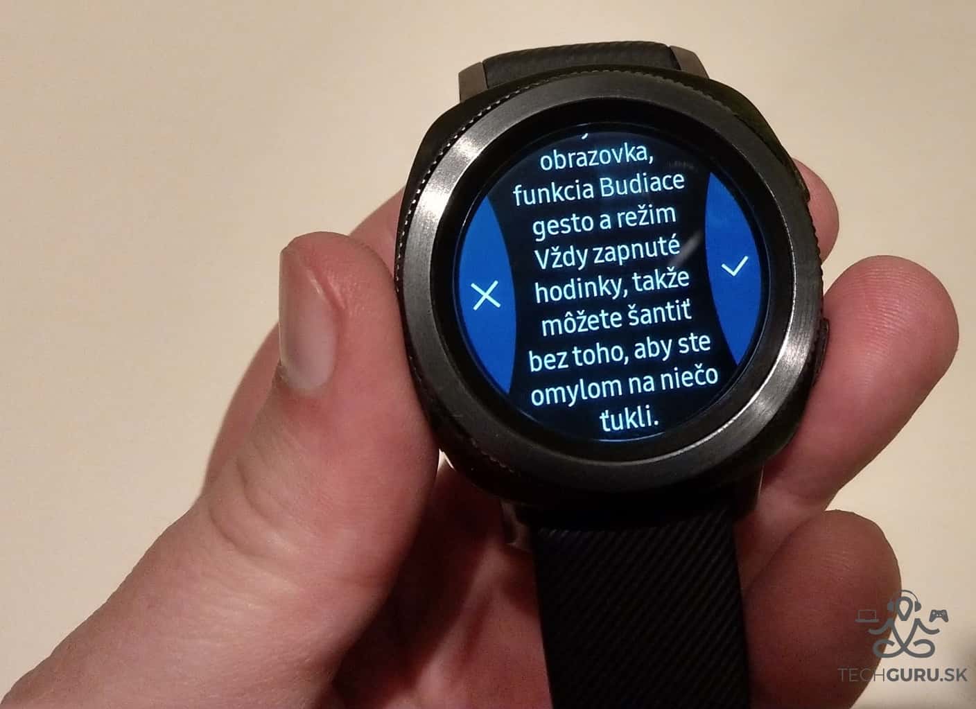 Samsung Gear Sport vodný zámok 02