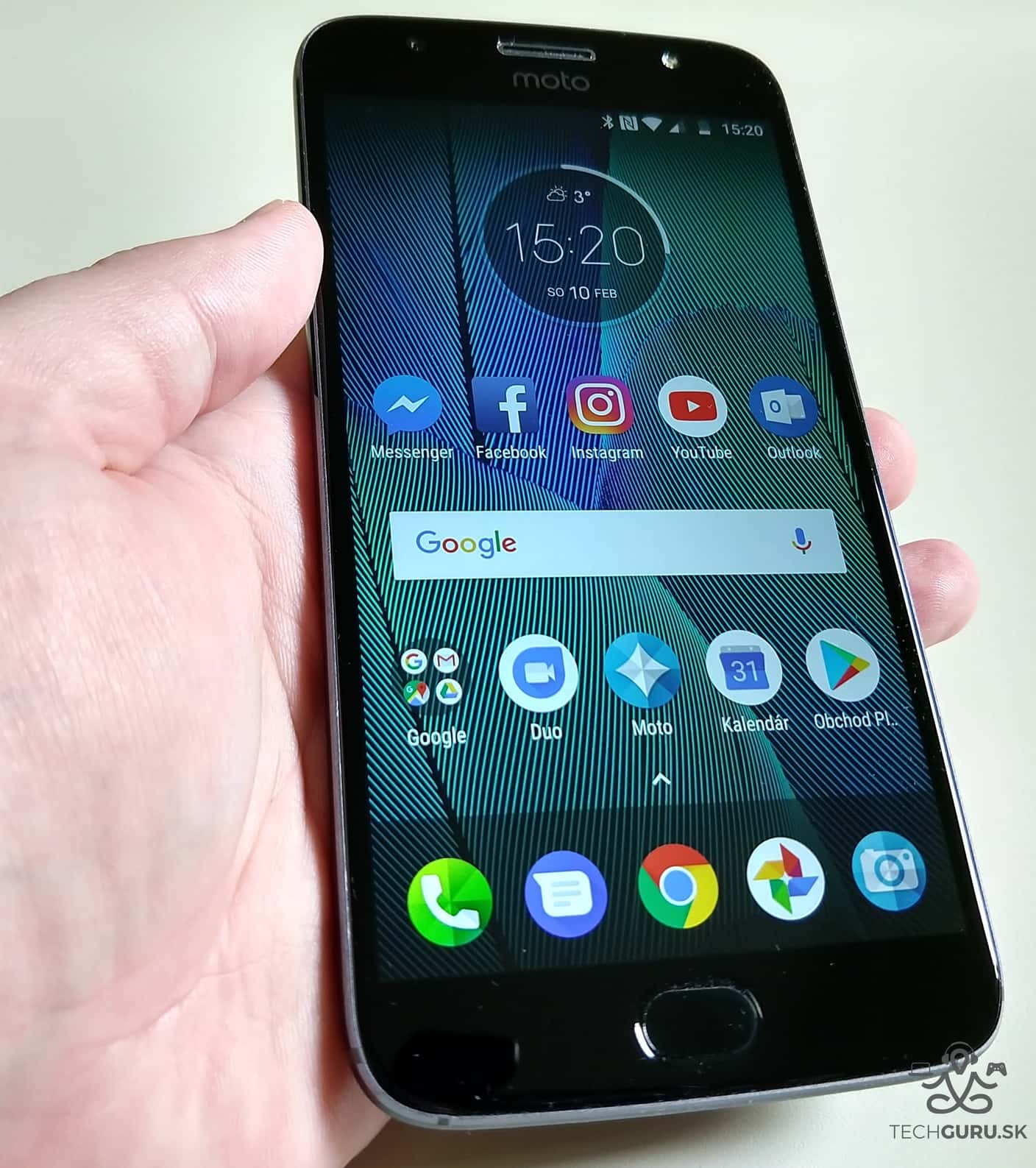 Motorola Moto G5S Plus displej