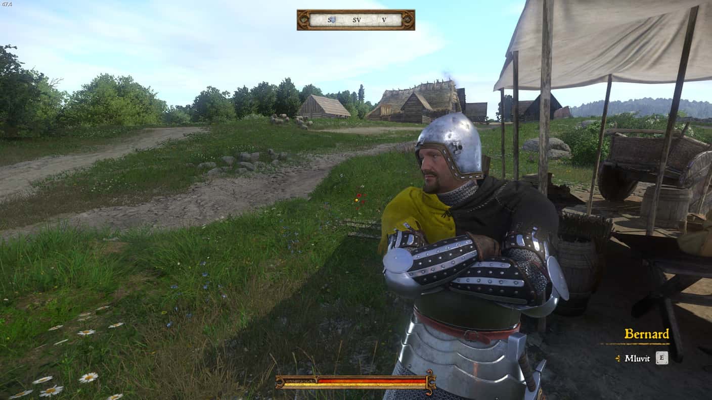 Kingdom Come Deliverance recenzia Bernard