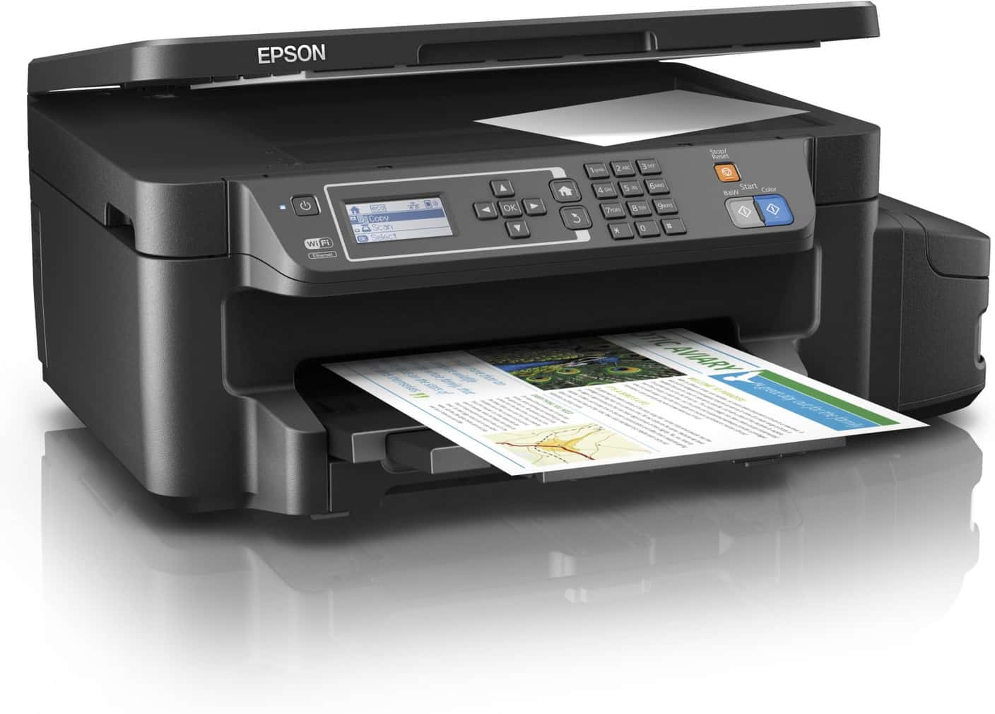 Úsporná tlačiareň Epson L605 recenzia