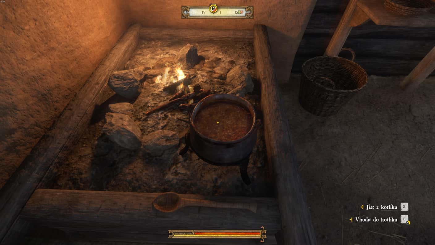 Kingdom Come Deliverance recenzia jedlo