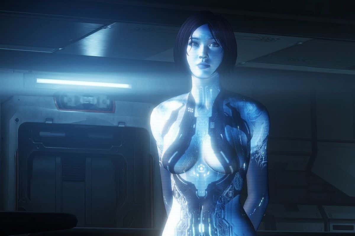 Virtuálna asistentka Cortana, ktorú hráči poznajú z hry Halo a nehráči z MS Windows.