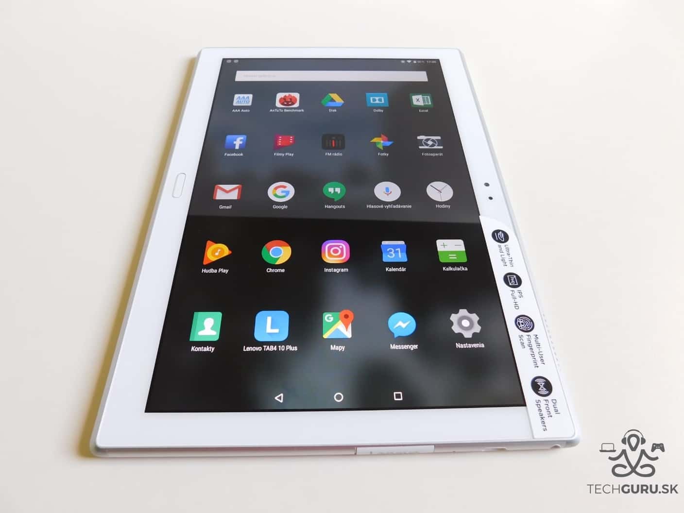 Lenovo TAB4 10 Plus celkový pohľad 2