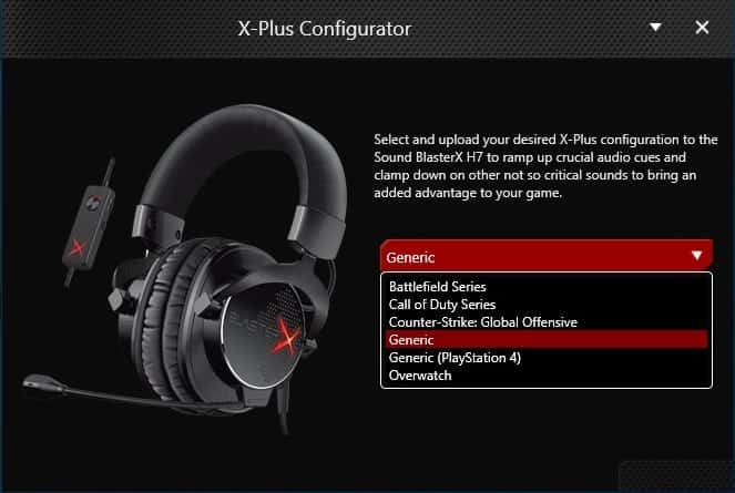 Creative Sound BlasterX H7 Tournament Edition x-plus_configurator