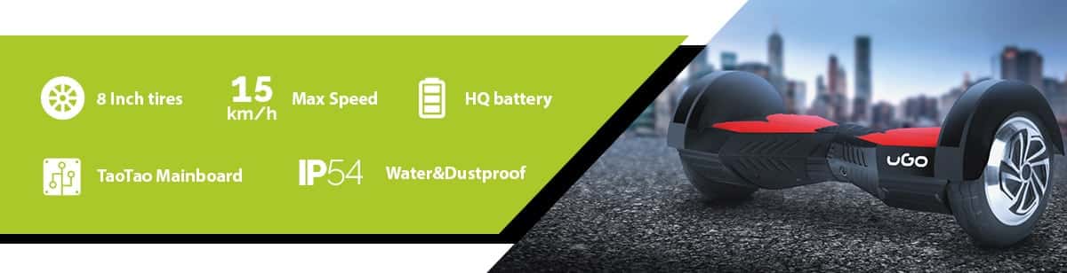 Hoverboard uGo 8 parametre