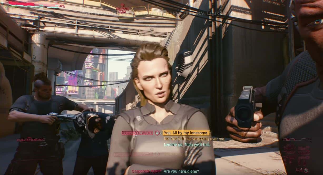 Cyberpunk 2077: Dialógy