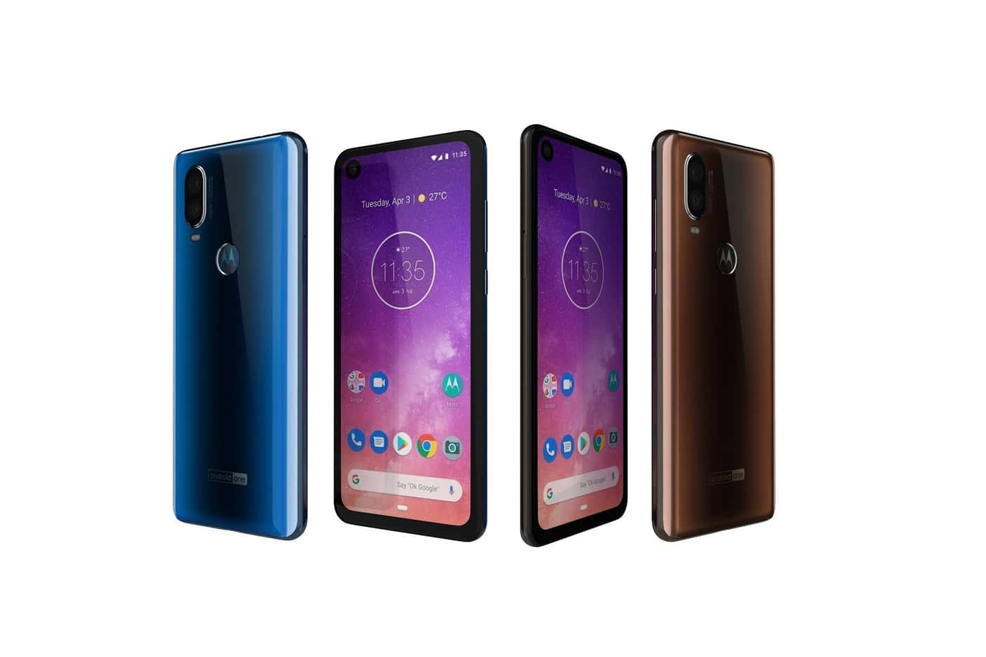 Motorola One Vision a One Action budú mať Android 10
