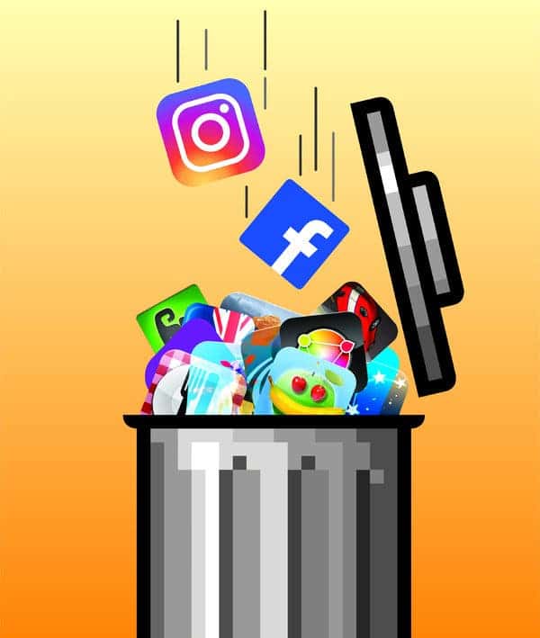 Digitálny detox delete apps