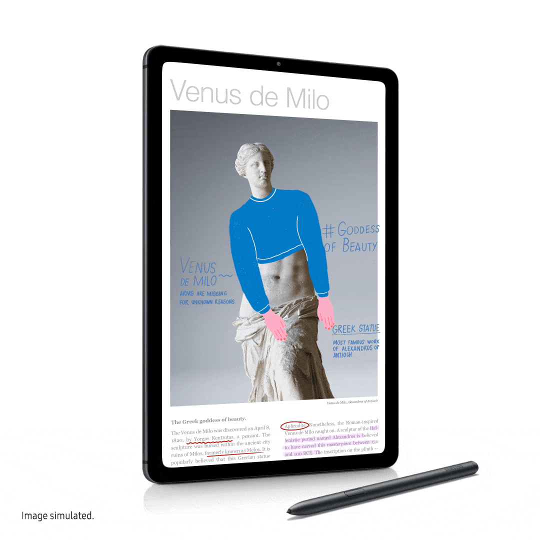Galaxy Tab S6 Lite dotykové pero