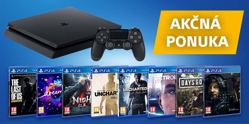 Playstation 4 výhodné balíky titulka