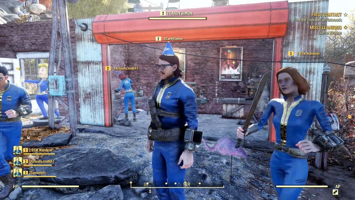 Fallout 76 gameplay