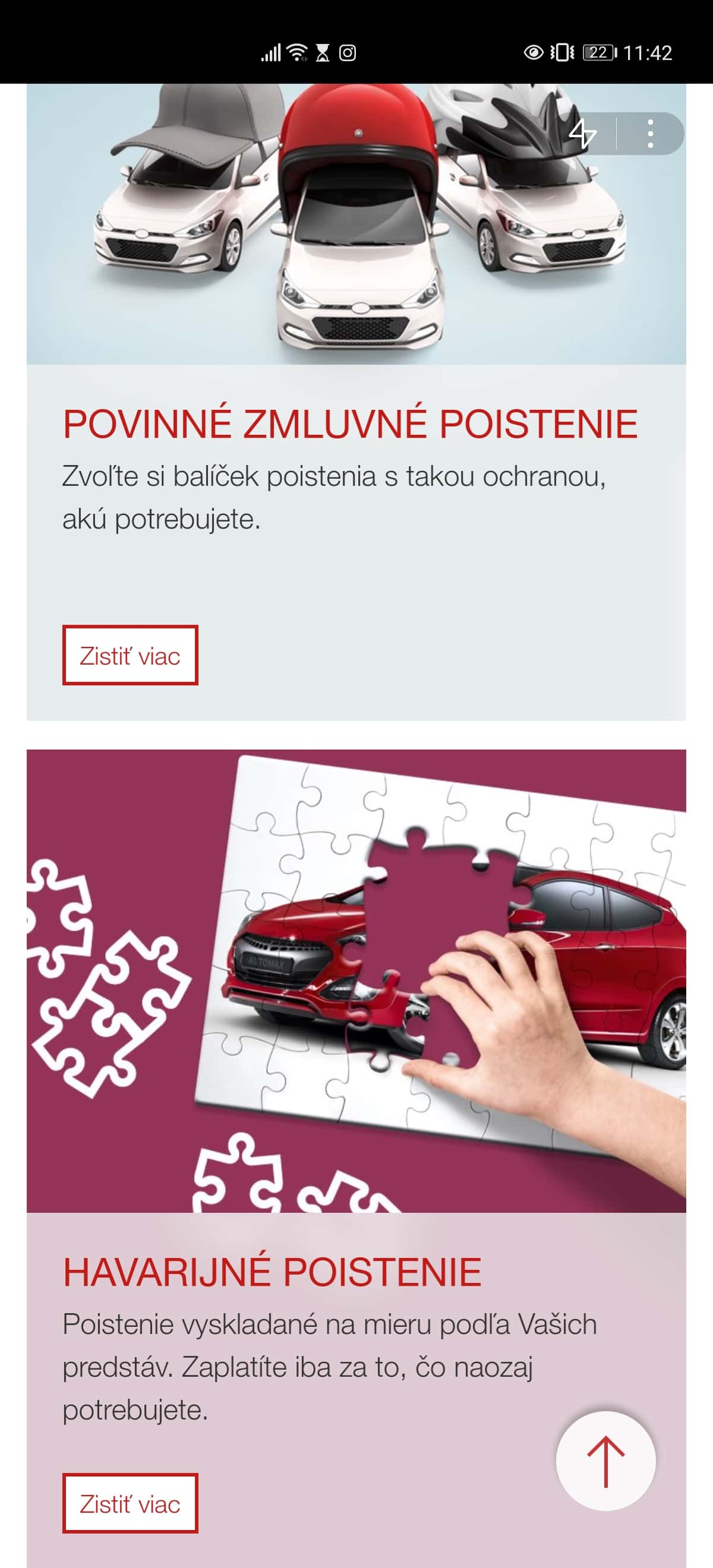 Prvou slovenskou Quick App v Huawei AppGallery je Generali 01
