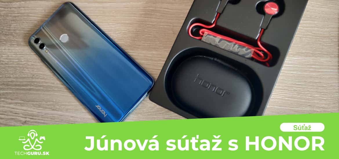 Júnová súťaž o mobil a bezdrôtové slúchadlá HONOR