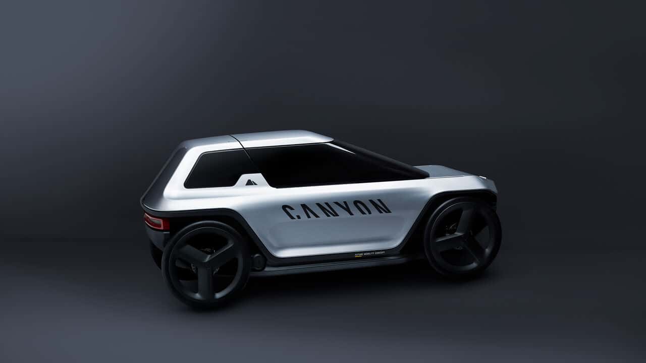 Canyon elektromobil – štvorkolesový bicykel aj do dažďa