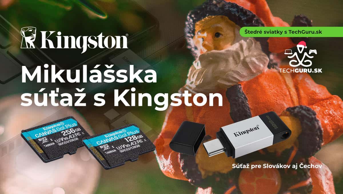 Mikulášská soutěž s Kingston – Štědré svátky s TechGuru.sk
