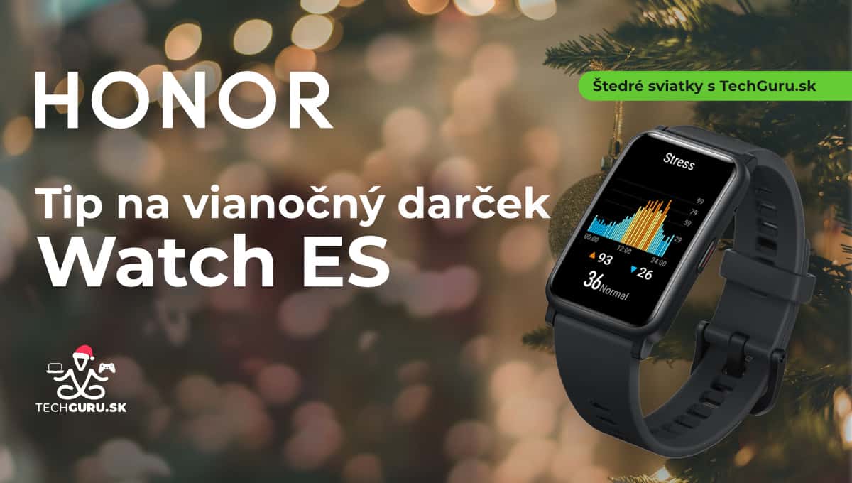 TIP na vianočný darček: HONOR Watch ES