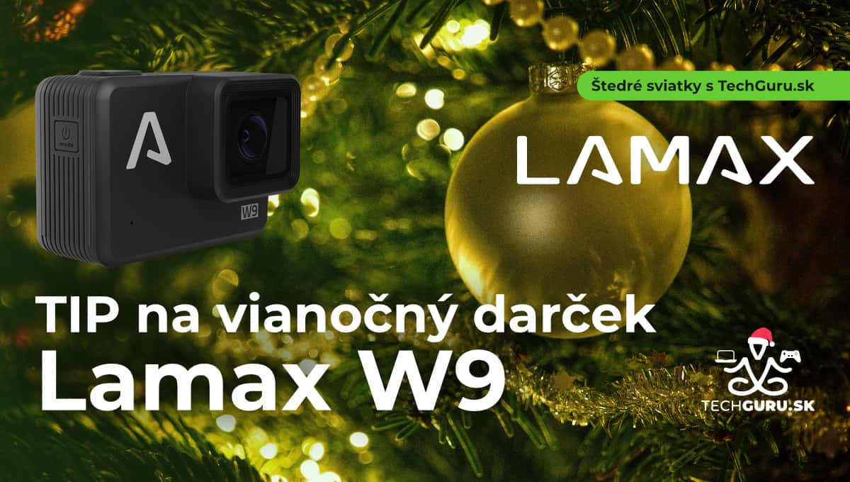TIP na vánoční dárek: 4K akční kamera LAMAX W9