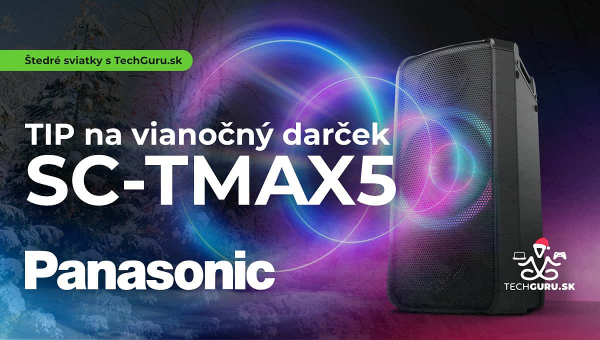 TIP na vianočný darček: Panasonic TMAX5