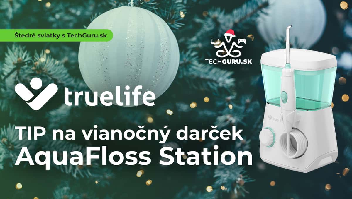 TIP na vánoční dárek: Ústní sprcha TrueLife AquaFloss Station