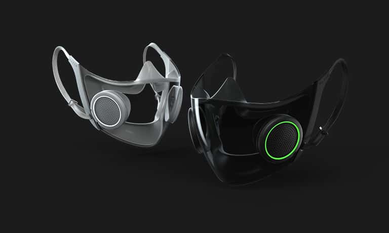 Razer: inteligentní respirátor s RGB a herní křeslo