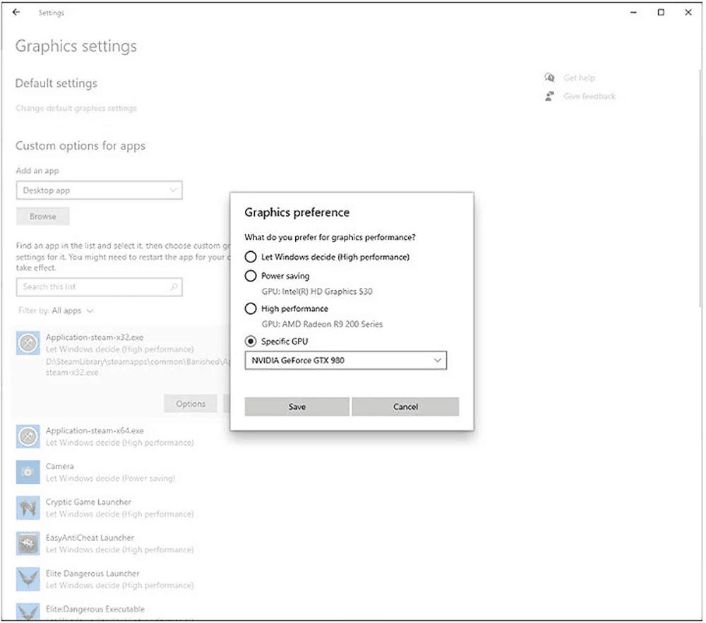 GPU management