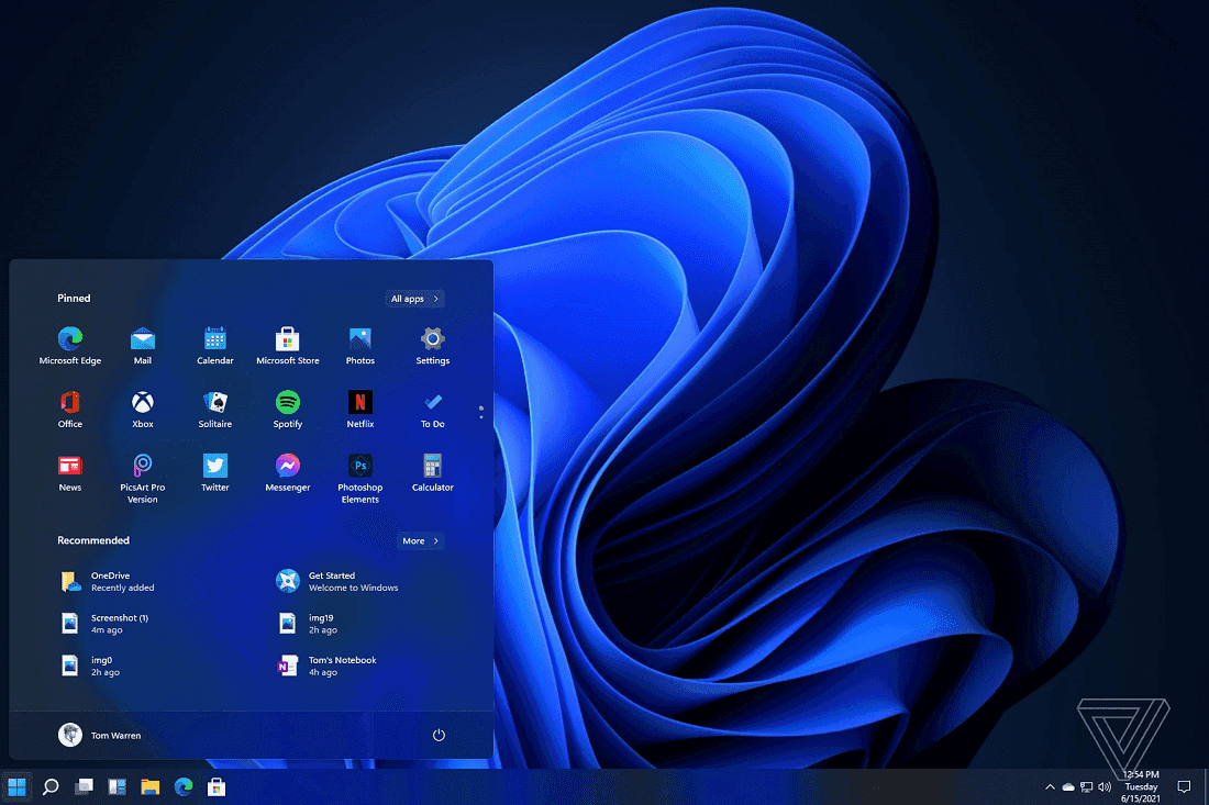 Windows 11 Start