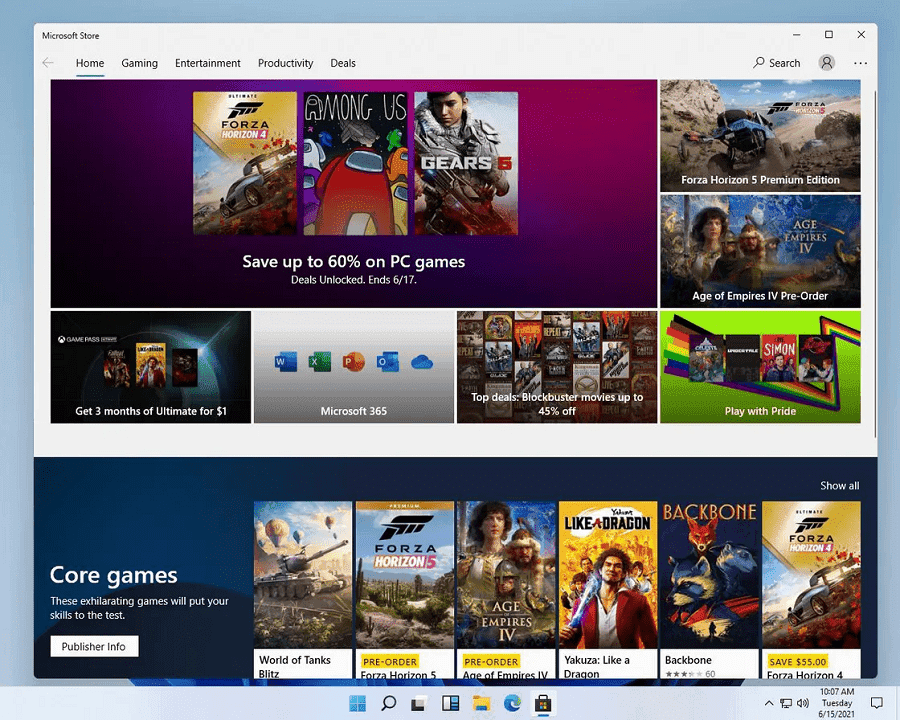 windows 11 store