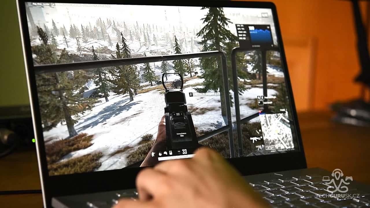 ROG Zephyrus G14 hranie PUBG