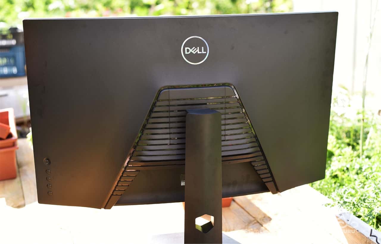 Dell S3222DGM zadna strana monitora