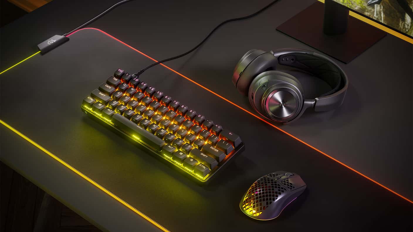 Klávesnice SteelSeries Apex Pro Mini v klasické i bezdrátové variantě