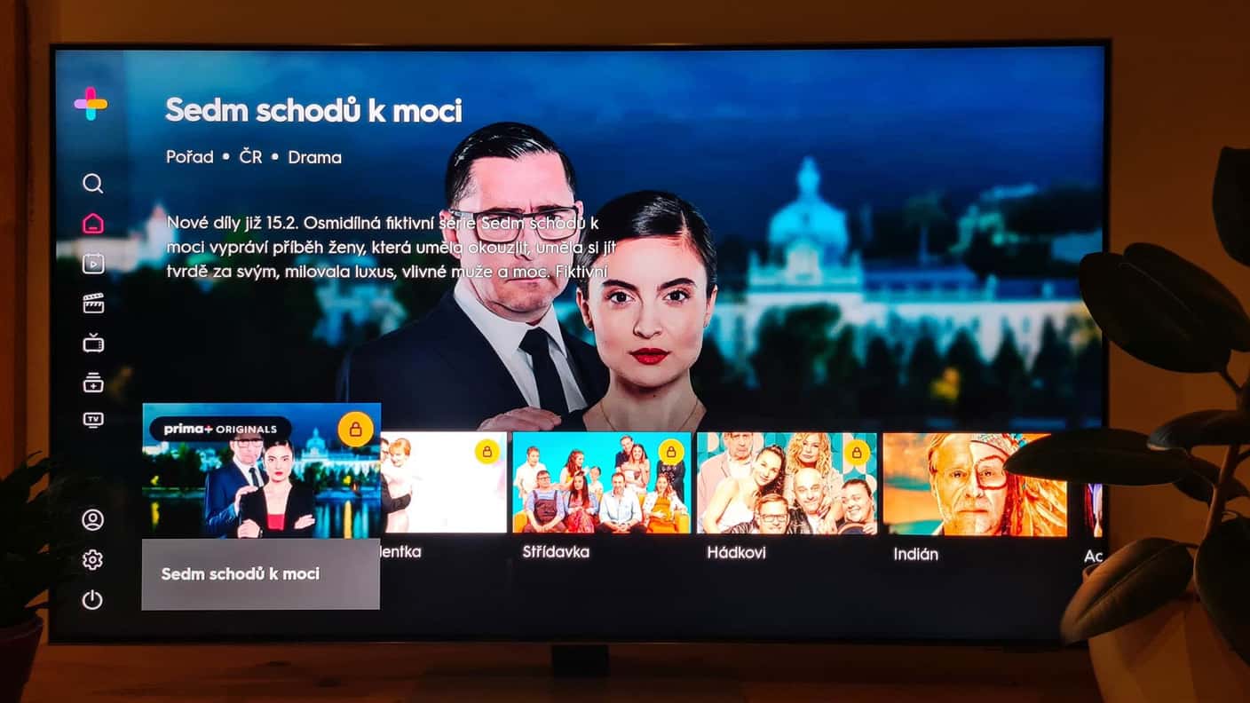 Videotéka Prima+ je dostupná na všetkých televízoroch Samsung