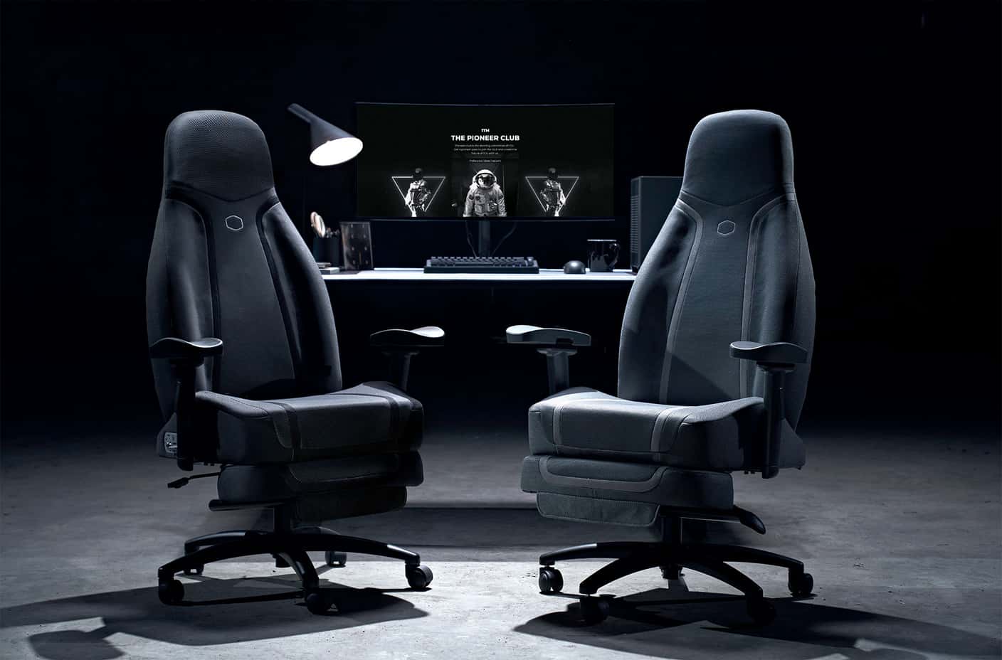 Cooler Master uvádí multiplatformní křeslo Synk X s haptickou odezvou